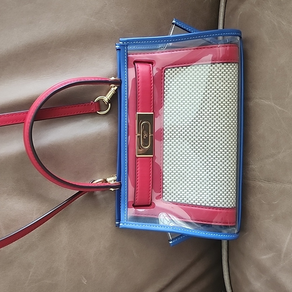 Tory Burch Lee Radziwill Small Bag with Rain Cover